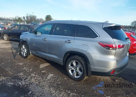 2016 Toyota Highlander Limited V6 from USA, damaged, VIN 5TDDKRFH6GS348857